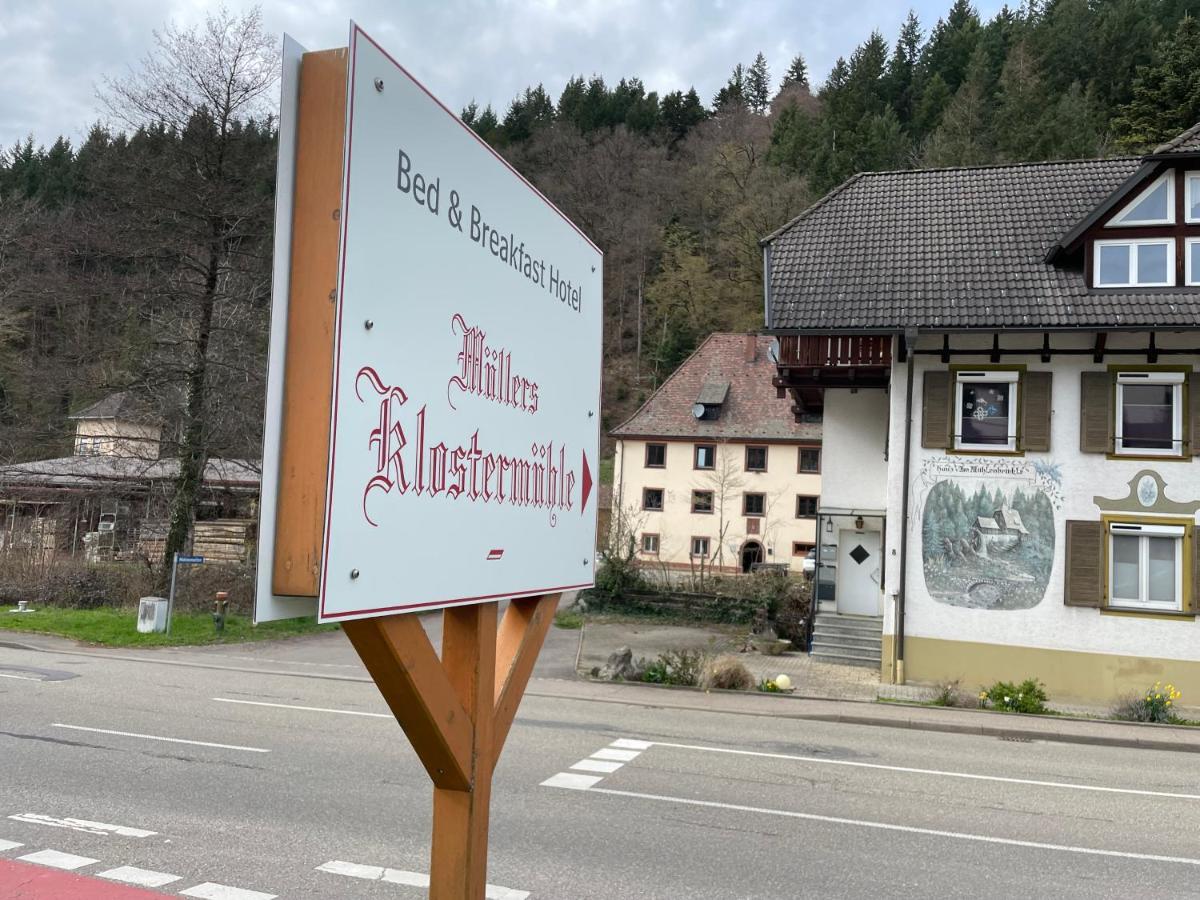 Bed & Breakfast Muellers Klostermuehle Muenstertal Exterior photo